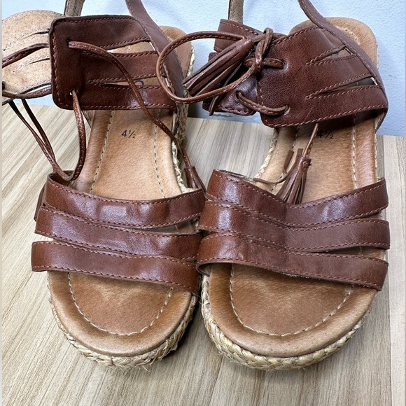 Gabor Women’s Strappy Wedge Sandals Sz Us 7 UK 4 1/2 - Picture 12 of 16